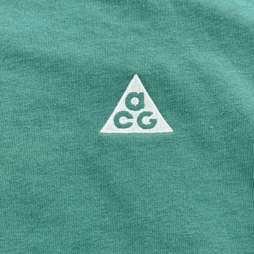 Nike ACG Dri-FIT ADV Women Green Boxy Crop T-Shirt FD2716-361 Medium - Picture 7 of 8